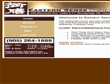 Tablet Screenshot of easternsense.ca